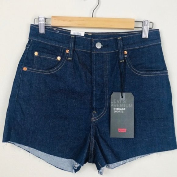 Levi's Wedgie Straight Jeans Women's Size 28 Fringe Pocket No Man's Land NWT - Picture 2 of 5